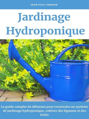 cover image of Jardinage hydroponique